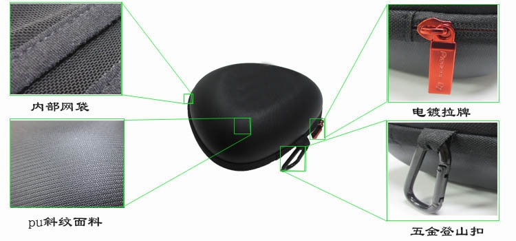 LT-208 EVA耳機(jī)包組成部件圖 LT-208 EVA耳機(jī)包組成部件圖