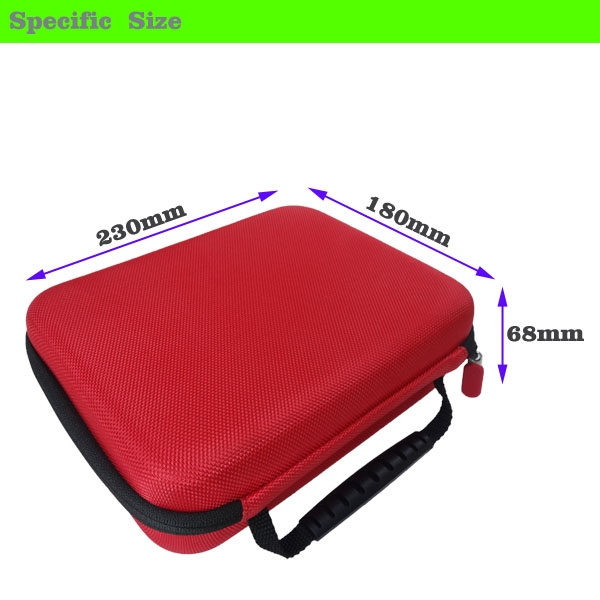 （標(biāo)準(zhǔn)中號(hào)）紅色 EVA相機(jī)包尺寸圖