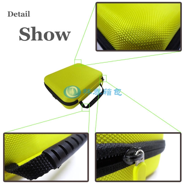 （標準中號）黃色 EVA相機包把手拉牌細節(jié)
