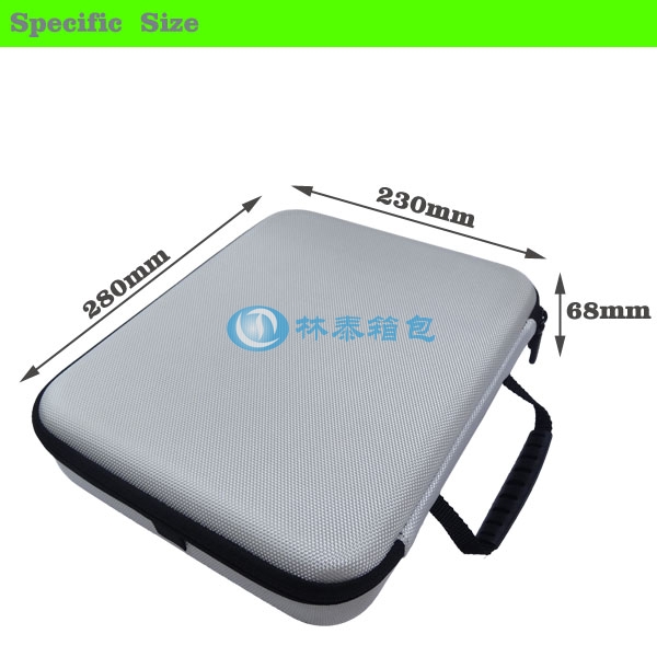 (非標準大號)銀色 EVA相機包尺寸圖 (非標準大號)銀色 EVA相機包尺寸圖