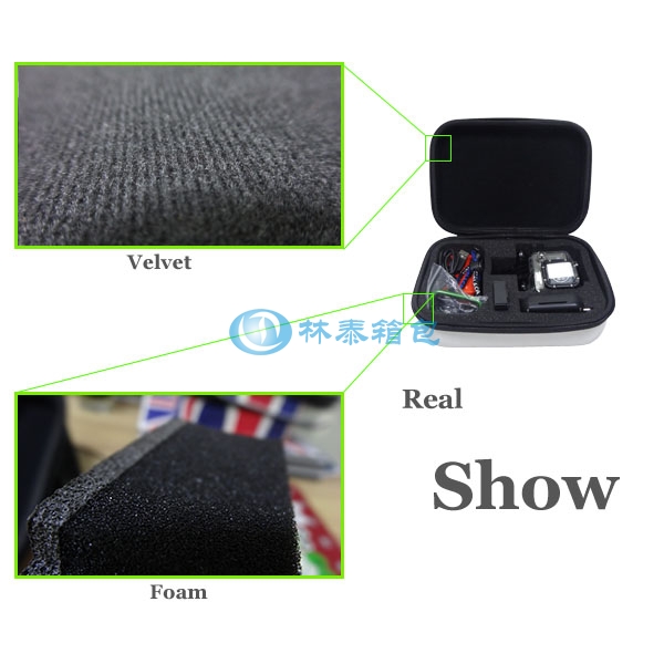 （非標準小號）銀色 EVA相機包內(nèi)部材料細節(jié)