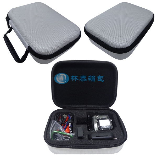 （非標準小號）銀色 EVA相機包內(nèi)部空間圖